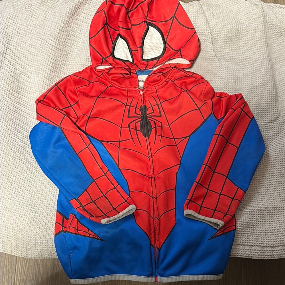 Marvel Spider-Man Red and Blue Hoodie